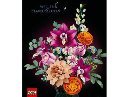 LEGO Botanicals 10342 - Buquê de Flores Cor-de-Rosa Elegante Hot on Sale