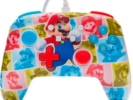 Comando com Fio para Nintendo Switch Power A | 3 m | Super Mario Bros Fashion