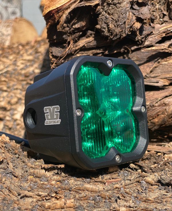 Green Race Series Offroad Flood LED Pod on Sale