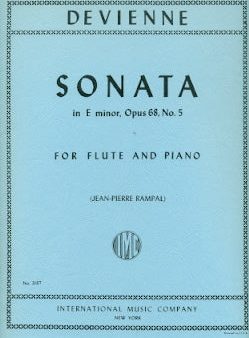 Sonata in E minor, Op. 68, No. 5 (Flute and Piano) Sale