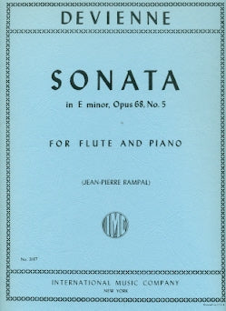 Sonata in E minor, Op. 68, No. 5 (Flute and Piano) Sale