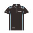 2023 Gears Racing Design Classico Black Fast Drying Polo Shirt GRD-2310-PO-CK Fashion