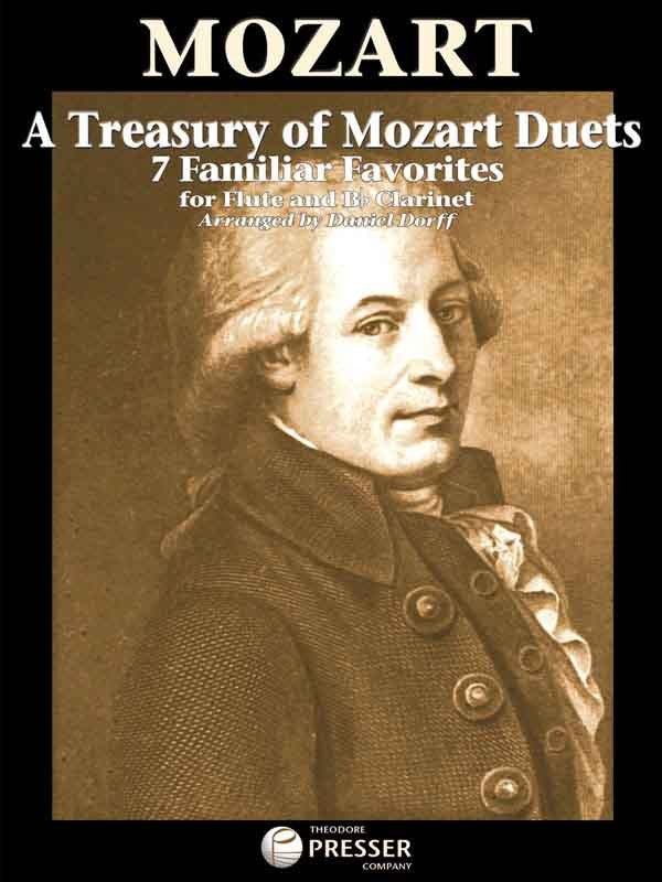 A Treasury Of Mozart Duets (Flute and Clarinet) For Sale