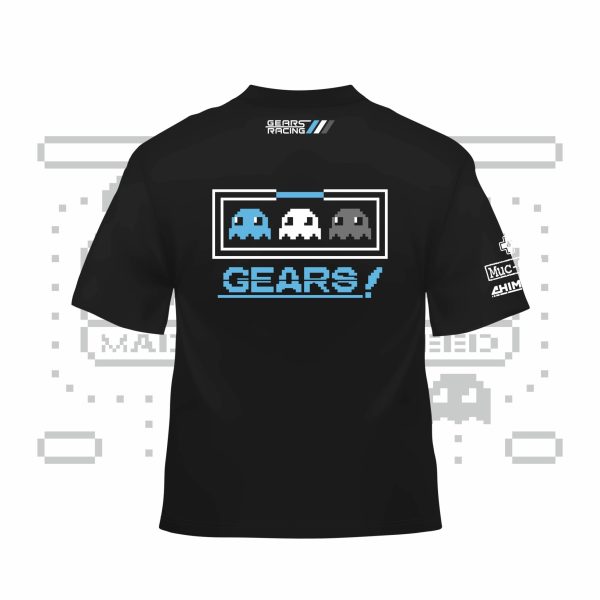 2023 Gears Racing Design Gears 8 bit Pac-Man T Shirt GRD-2303-TS Discount