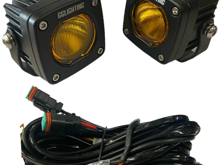 GP5 Offroad LED Pod Bundle With Free Wiring Harness Online Sale