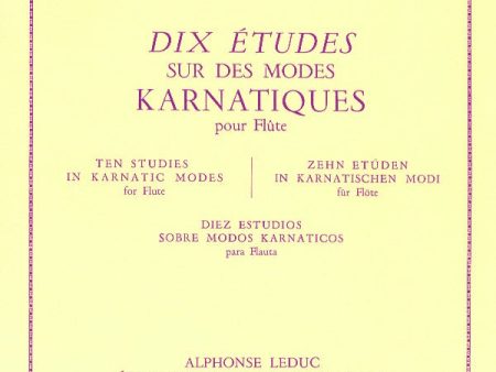 10 Etudes sur des Môdes karnatiques Online Hot Sale