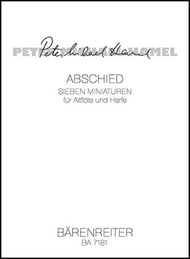 Abschied (Farewell) (Alto Flute and Harp) For Discount