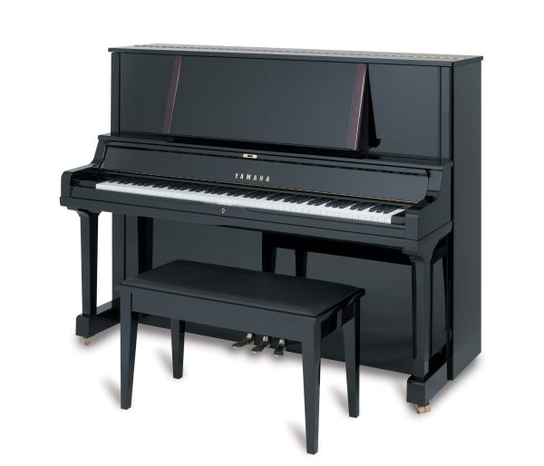 Yamaha YUS-5PE 52  Polished Ebony Upright For Discount