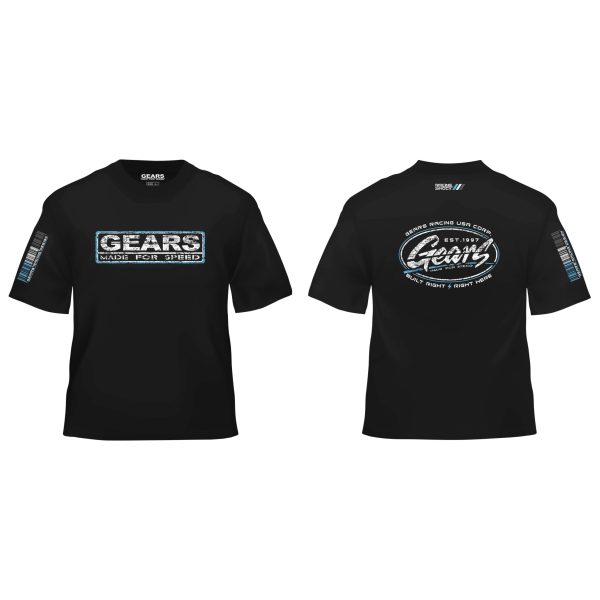 2021 Gears Racing Design Blue Blood T Shirt GRD-2110-TS Fashion