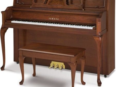 Yamaha P660 QA2 (Queen Ann) styling brown cherry finish on Sale