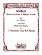 Alleluja (from Exultate Jubilate, K165) (Flute and Piano) Online now