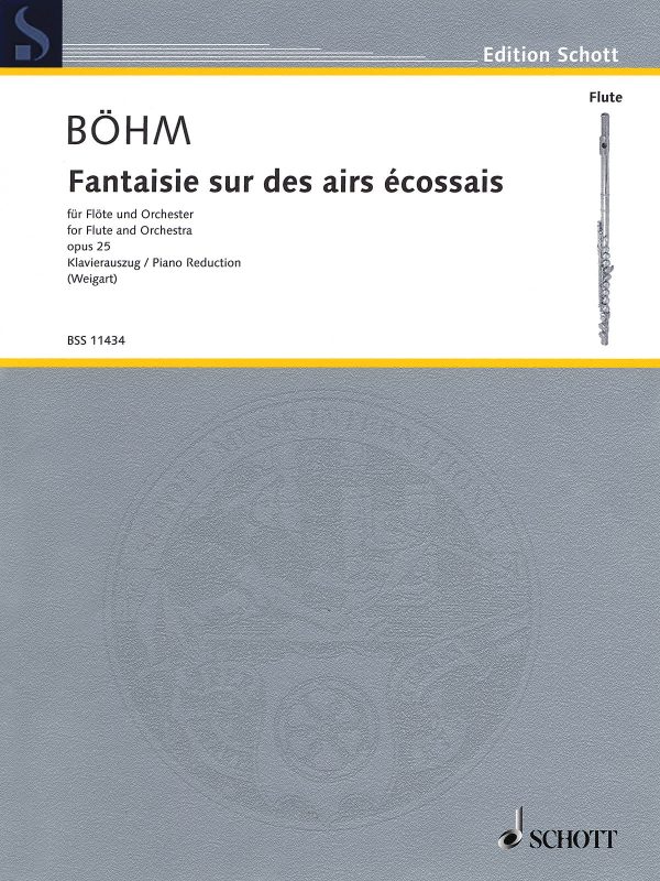 Fantaisie sur des airs écossais, Op. 25 (Flute and Piano) Online Hot Sale