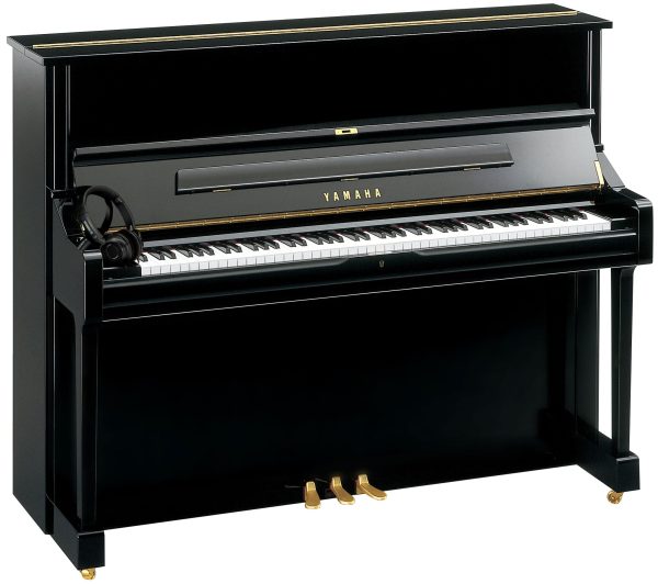 Yamaha DU1ENST PE U1 Enspire Disklavier upright 48  player piano For Sale