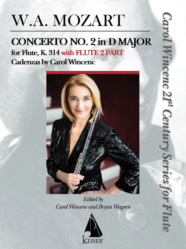 Concerto No. 2 in D Major, K314 (with flute 2 part) (Flute and Piano) Discount