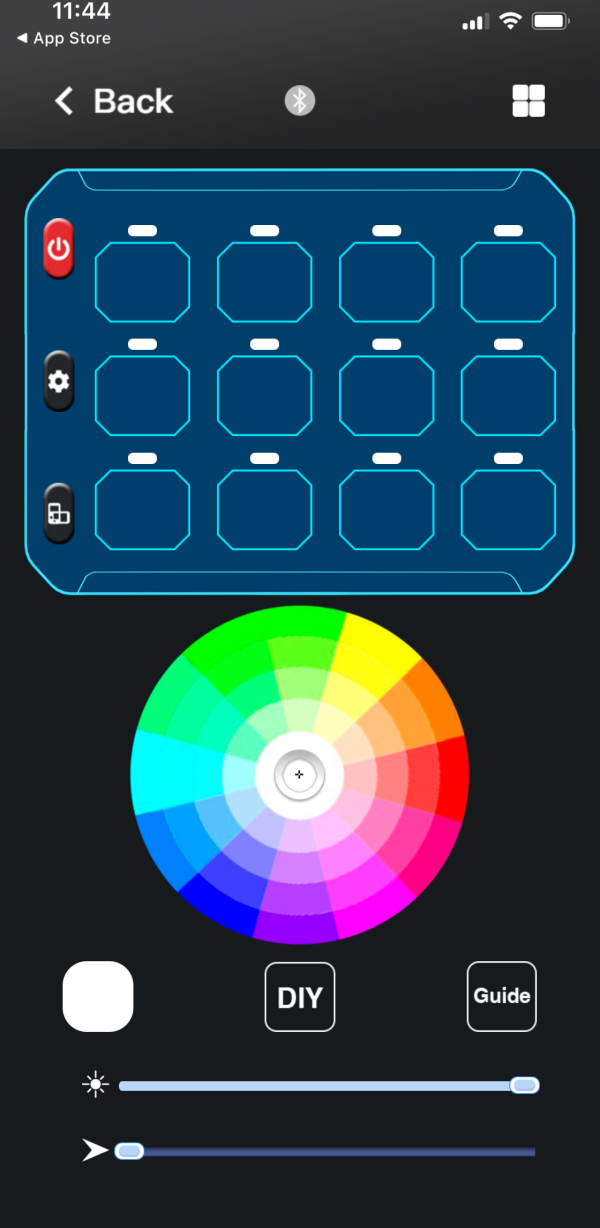 12-Gang Switch Panel With RGB And Remote Control Bluetooth App Online