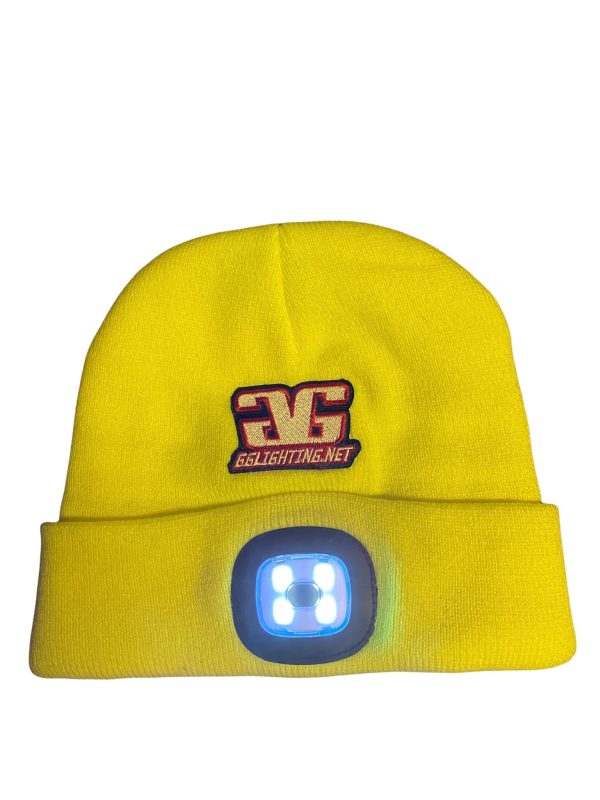 GG Beanie With Built In LED Light Online Hot Sale