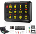 12-Gang Switch Panel With RGB And Remote Control Bluetooth App Online