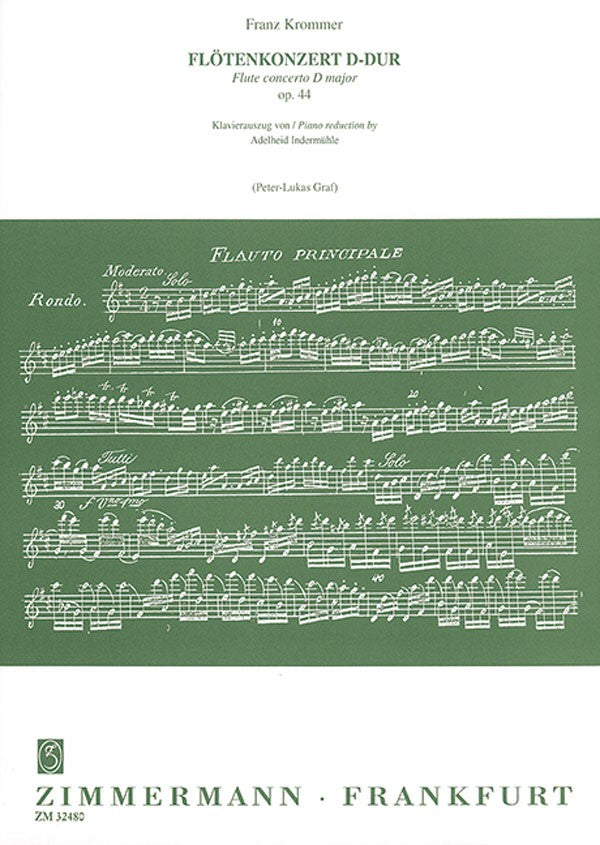 Concerto in D major, Op. 44 (Flute and Piano) Online Hot Sale