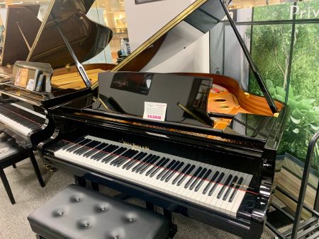 Hallet Davis Pianodisc player baby grand 4 10  Ebony Polish finish. For Sale