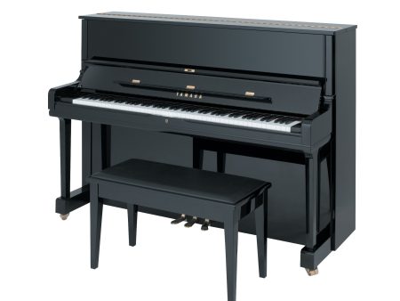 Yamaha YUS-1 PE 48  Upright Polished Ebony Online now