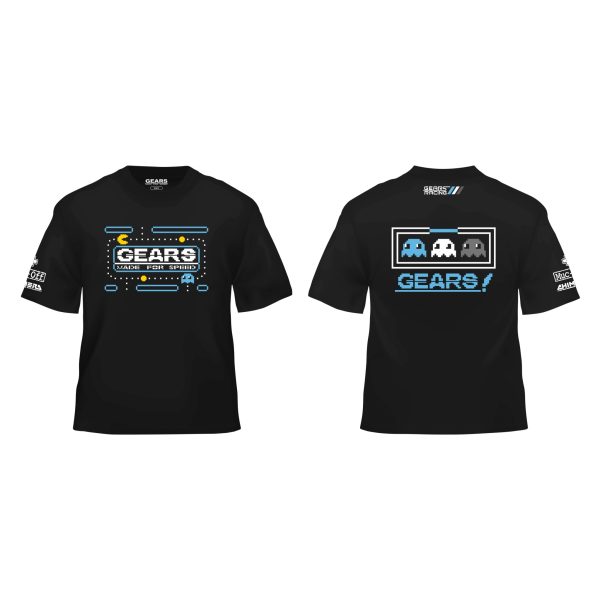 2023 Gears Racing Design Gears 8 bit Pac-Man T Shirt GRD-2303-TS Discount