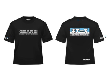 2024 Gears Racing Design Gears Katakana T Shirt GRD-2403-TS Online now