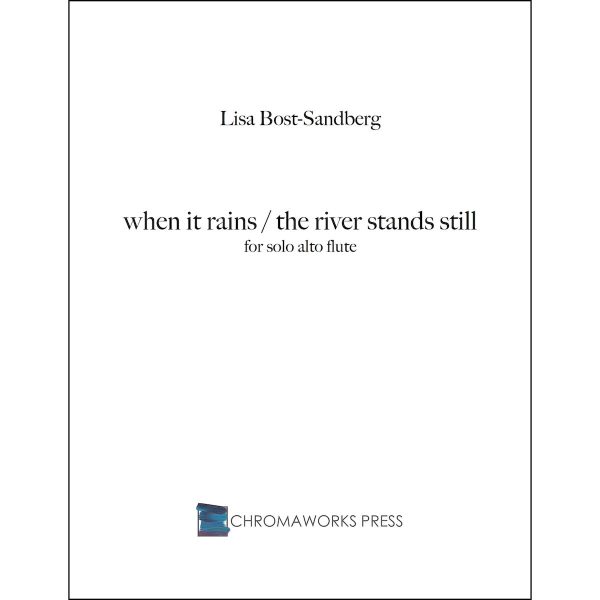 When It Rains   The River Stands Still (Alto Flute) Discount