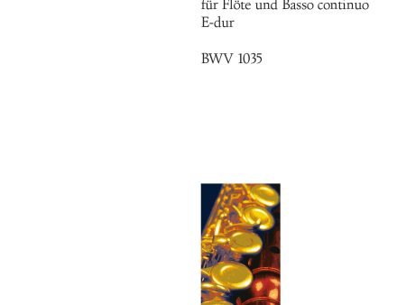 Sonata in E major, BWV 1035 (Flute and Guitar) Sale