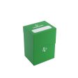 Gamegenic: Deck Holder 80+ Deck Box - Green Fashion