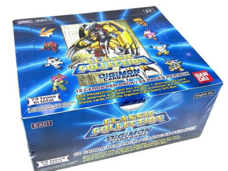 Digimon: Classic Collection - Booster Box (24 Packs) on Sale