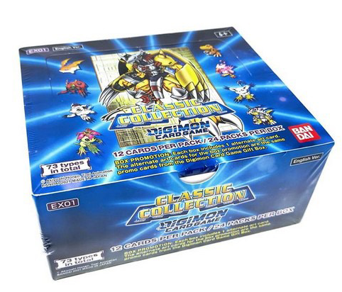 Digimon: Classic Collection - Booster Box (24 Packs) on Sale