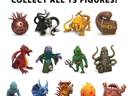 D&D: Monster Series 3 in. Vinyl Mini Blind Box (1st Edition) on Sale