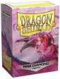 Dragon Shield: Standard Sleeves - Matte Pink Diamond (100ct.) For Sale