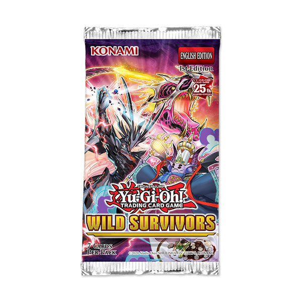 Yu-Gi-Oh: Wild Survivors - Booster Pack on Sale