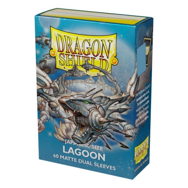 Dragon Shield: Small Sleeves - Matte Dual Lagoon (60ct.) For Discount