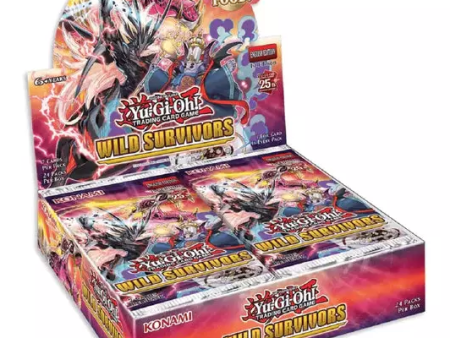 Yu-Gi-Oh: Wild Survivors - Booster Box (24 Packs) Cheap