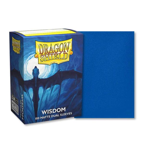 Dragon Shield: Standard Sleeves - Matte Dual Wisdom (100ct.) For Cheap