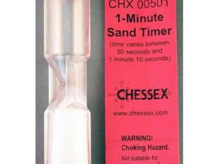 Chessex: 1 Minute Sand Timer Discount