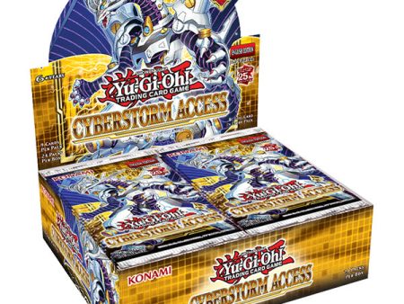 Yu-Gi-Oh: Cyberstorm Access - Booster Box (24 Packs) For Sale