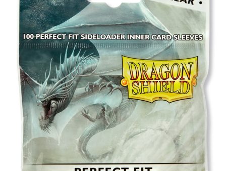 Dragon Shield: Perfect Fit Standard - Sideloader Clear (100ct.) Fashion