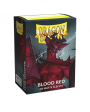 Dragon Shield: Standard Sleeves - Matte Blood Red (100ct.) For Sale