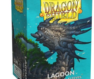 Dragon Shield: Standard Sleeves - Matte Dual Lagoon (100ct.) Hot on Sale