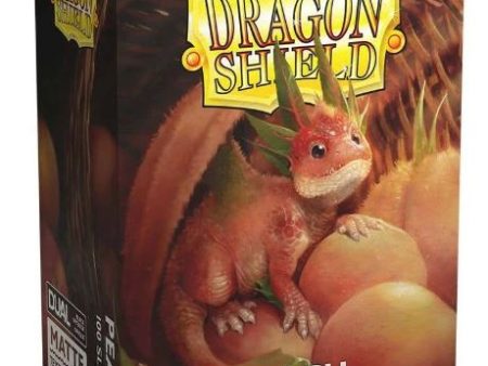 Dragon Shield: Standard Sleeves - Matte Dual Peach (100ct.) Hot on Sale