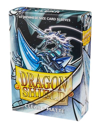 Dragon Shield: Small Sleeves - Matte Clear (60ct.) on Sale