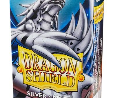 Dragon Shield: Small Sleeves - Matte Silver (60ct.) Online now