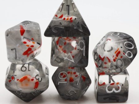 Foam Brain Games: RPG Dice Set - Misty Water Koi Hot on Sale