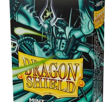 Dragon Shield: Small Sleeves - Matte Mint (60ct.) For Sale