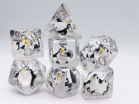 Foam Brain Games: RPG Dice Set - Baby Penguin Sale