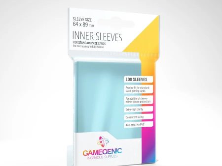 Gamegenic: Inner Sleeves (100ct.) Hot on Sale