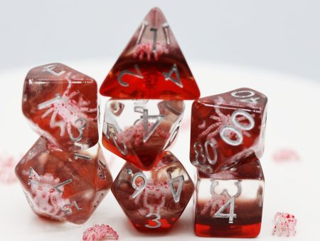 Foam Brain Games: RPG Dice Set - Ghost Spider Discount